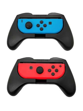 2 piezas Agarre de controlador Joy-Con, antideslizante, anti sudor, anti caída, anti arañazos, que mejora la experiencia de juego, compatible con Switch OLED y controladores estándar de Switch