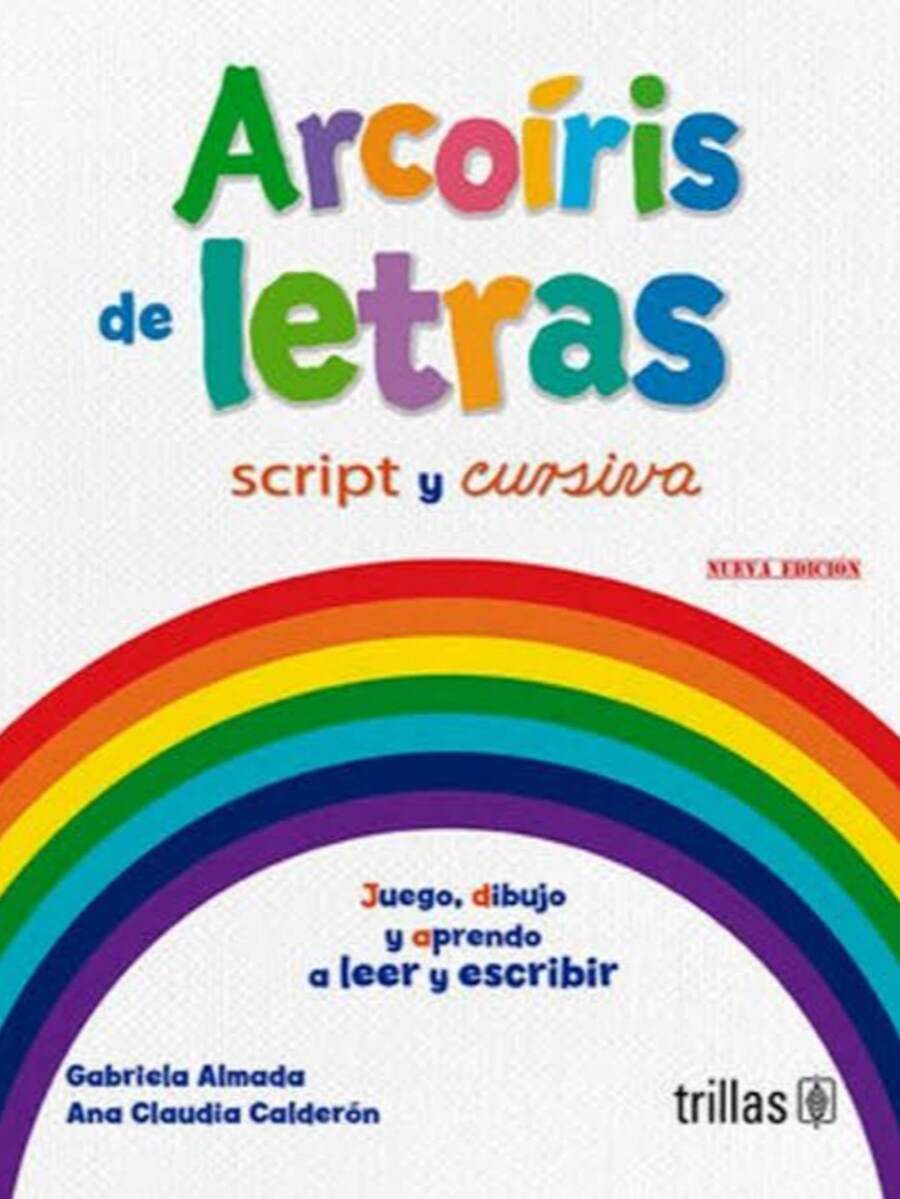 RAINBOW OF LETTERS - Single Book - View 1