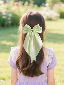 1 件大蝴蝶结发夹可爱发夹发带发饰适合女孩适合节日、生日派对和日常使用