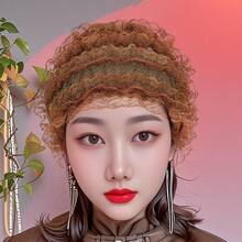 Turbante da donna monocromatico - semplice, elastico e alla moda sottocapoCasco per uso quotidiano, morbido, traspirante e confortevole