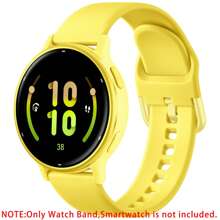 20mm Silicone Band Compatible With Garmin Vivoactive 6/Vivoactive 5/ Vivoactive 3 Watch Bands/Venu/Venu 2 Plus/Venu Sq/Galaxy Watch 7 6 5 4 40mm 44mm/Watch 4/6 Classic 42mm 46mm 43mm 47mm For Women Men, Soft Sport Replacement Strap For Forerunner 645/245/Galaxy Watch 5 Pro 45mm/Active 2 Watch/Watch 3 41mm