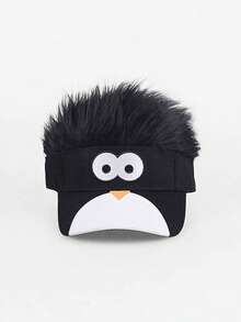 1 件可调节男士纯色遮阳帽运动高尔夫网球透气夏季帽子，多种帽檐线数和帽檐皮革颜色可选，是理想的礼物