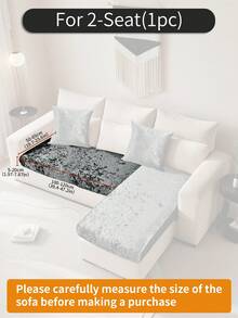 1 件金丝绒沙发座垫套，现代简约风格沙发保护垫，防刮、防尘、可水洗，适用于客厅、卧室、书房、秋季装饰、秋季装饰、房间装饰 - 彩色 - 查看 11