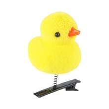 黄色小鸭子发夹头饰圣诞狂欢单身派对照片夹 - 黃色 - 查看 3