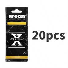 3/60pcs Our High-Quality [Shape X] Car Air Fresheners, Which Can Be Used As Decorations For Car Rearview Mirrors, Are Available In Sets Of There Are Eight Scents To Choose From, Bringing A Refreshing Aroma Throughout The Day.