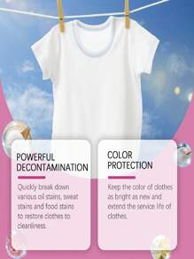 jakehoe 1 set de pastillas efervescentes para eliminar manchas de ropa, adecuadas para la limpieza y eliminación de manchas de ropa