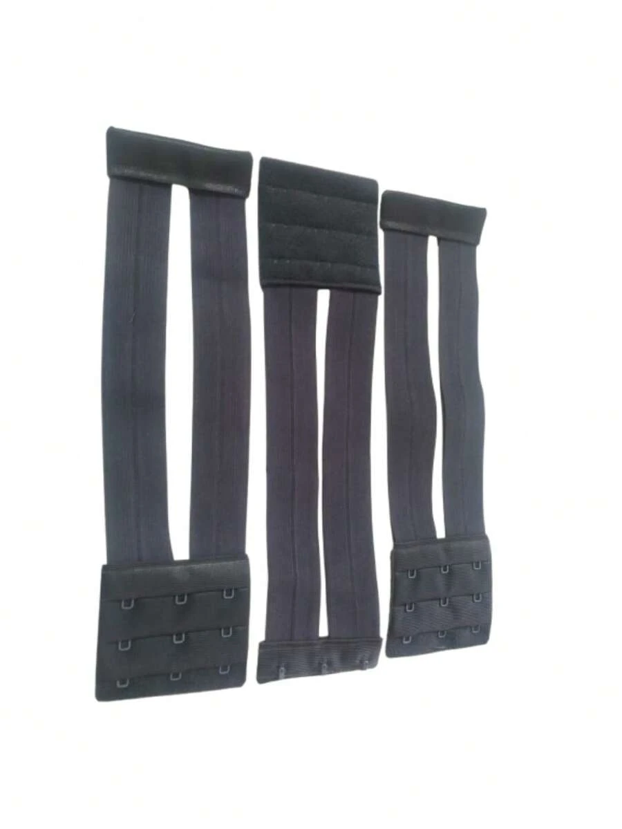 Elastic Bra Extender Size 23 X 5.5 CM - Model 3 Hooks 3 Adjustments Transparent Large - 灰色 - 查看 1