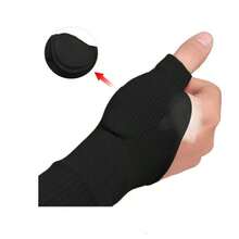 Thumb Compression Gloves Fingerless Support With Gel Pads Joint Support Breathable Carpal Tunnel Cover - Multicolor - View 1