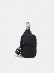 1 bolsa de peito unissex, bolsa tiracolo transversal, bolsa de peito para corrida, bolsa de peito para caminhada, design de bolso de camada dupla, bolsa de ombro simples, bolsa de cintura multicolorida, acessórios para presentes esportivos, alça de ombro ajustável, é a companheira perfeita para qualquer atividade, é perfeita para corrida, caminhada, atividades físicas, trilhas, ciclismo, exercícios, pode ser dada a familiares e amigos