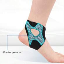 1 pezzo Supporto per caviglia traspirante, Fascia alla caviglia regolabile per supporto e protezione della caviglia, Adatto per sport, fitness, corsa, escursionismo, ciclismo, tennis, accessori per palestra