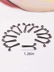 12 Stücke Metall U-förmige Schal Clips, Schalhalter