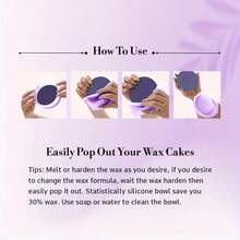 Viilife 330ml Easy-Clean Silicone Candle Warmer Bowl - Perfect For Melting Wax And Making Beautiful Candles - Multicolor - View 5