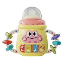 Juguete rattle de botella de agua con luz musical y dentición para bebés, juguete educativo y de desarrollo temprano para entrenar la destreza de agarre - Multicolor - Ver 9