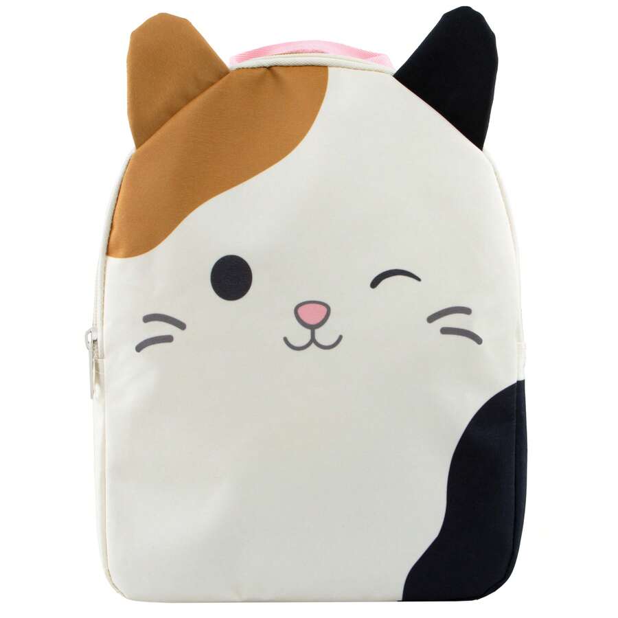 Squishmallows Girls Backpack | Cam The Cat Kids Rucksack | Cute School Backpack | Fun Bags For Girls - White - View 1