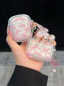 粉色蝴蝶结硅胶保护壳（适用于 3）、软保护套（适用于 4/2）、极简主义女孩 Styls Pro 2 保护壳 - 粉色 - 查看 6