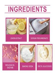 jakehoe 1 set de pastillas efervescentes para eliminar manchas de ropa, adecuadas para la limpieza y eliminación de manchas de ropa