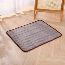 Almohadilla de enfriamiento de lujo de verano para conejos, hámsters y ratones - Muy transpirable, autoenfrianfre, lavable, duradera - Azul, rosa, opciones de almohadilla para dormir de mascotas con almohadilla de hielo