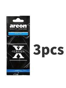 3/60pcs Our High-Quality [Shape X] Car Air Fresheners, Which Can Be Used As Decorations For Car Rearview Mirrors, Are Available In Sets Of There Are Eight Scents To Choose From, Bringing A Refreshing Aroma Throughout The Day.