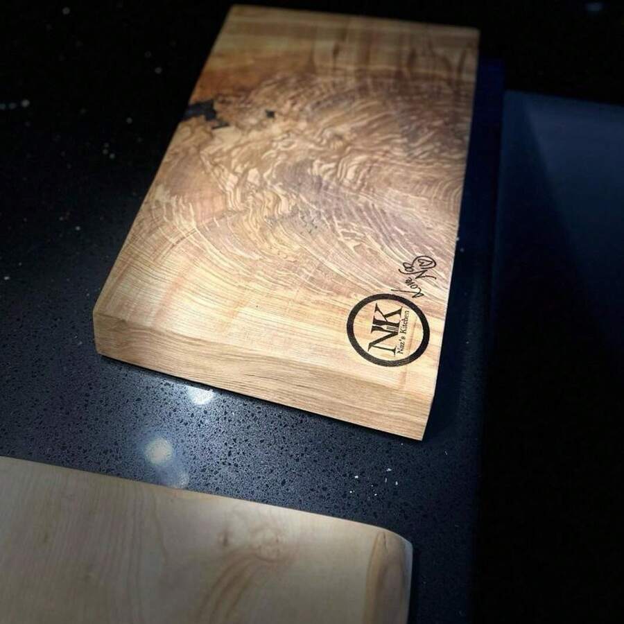 EXCLUSIVE TO THE LIVE Wooden  Chopping Board - Large - View 1