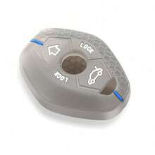 硅胶汽车钥匙套钥匙扣支架钥匙包适用于宝马 E46 E53 X5 X3 E83 X3 E39 系列 7.5 3 330i 配件