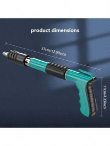 1 5-In-1 Manual Nail Gun, Suitable For Woodworking And Decoration - Powerful In Function, Can Easily Break Through 99% Of Common Materials, Including Pneumatic Concrete Nail Guns, Wood And Brick Wall Nail Guns, Nail Gun Accessories - No Electricity Or Batteries Required (Excluding Gunpowder And Nail Bullets) - Multicolor - View 5