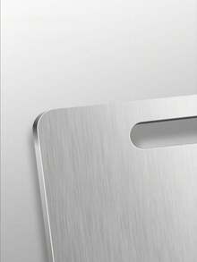 1pc/3pcs Stainless Steel Cutting Board, Multifunctional & Practical, Minimalist Design