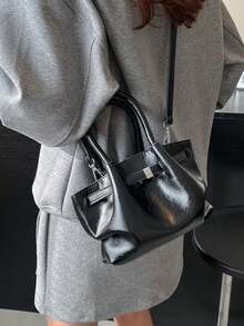 New High-End Handbag, Versatile Shoulder Use With Premium Materials, Classic Style, And Lightweight Durability - White - View 2