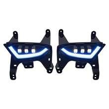 Rainaut 1 Pair LED Fog Lights, LED Daytime Running Light Fog Lamp Turn Signal For Chevrolet Equinox 2021-2023, Fog Lights With DRL Turn Signal - one-size - View 4