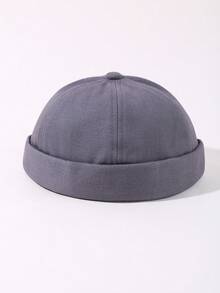 1pc Simple Casual Solid Adjustable Unisex Landowner Hat,Suitable For Daily Wear,Travel,Vacation Street Baseball Cap - Multicolor - View 15