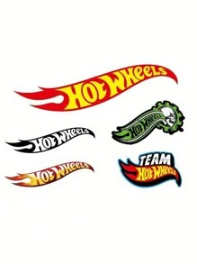 Hot Wheels Stylish Hot Wheels Wave Logo Sticker,Cars Decal For Car Body,Window, Bumper,Trunk, Motorcycle & Helmet,Racing Decal,Personalize Your Auto Car For Man,Car Decoration