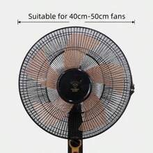 1pc Fan Guard - Anti-Pinch Net, 2025 Best Selling New Model 1pc White/Black Electric Fan Protective Net, Child-Fan Cover, Net, Round Protective Cover, Durable Dust Cover - Essential Cleaning Tool To Meet Home, Apartment And Dorm Dust-Proof Needs