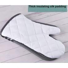 Thick Heat-Resistant Gloves, Suitable For Kitchen Baking, Cooking, Outdoor Barbecue, Halloween Baking Pastries.