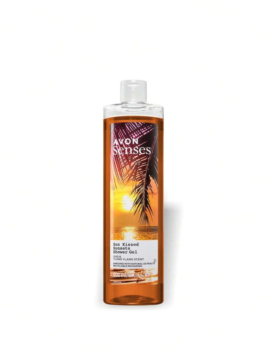 AVON SENSES SUN KISSED SUNSETS 沐浴露 乌木和依兰香味 500 毫升 - 感官 - 查看 1