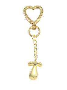 Cute Bubble Letters, Cute Heart Necklace Pendant Bag, Lucky Pendant, Cute Hip-Hop Style Initials, Letters A-Z, Shiny Alloy Bag And Backpack Pendant, Perfect Gift For Birthdays And Special Occasions, Keychain Bag Backpack Pendant, Car Pendant, Ladies' And Girls' Gifts, Wallet And Handbag Accessories, Gifts For Lovers, Teachers, Mothers. - Gold - View 24