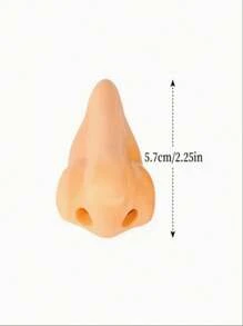 3pcs Unique Nose Shaped Pencil Sharpeners, Cute And Attention-Grabbing, Quirky Yet Fun Solution For Sharpening Pencils, Add A Touch Of Lightness And Humor To Tense Study Or Work Environment, Suitable For Students, Artists, Writers, Architects, Random Color & Style Back To School
