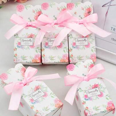 10Pcs Pink & White …