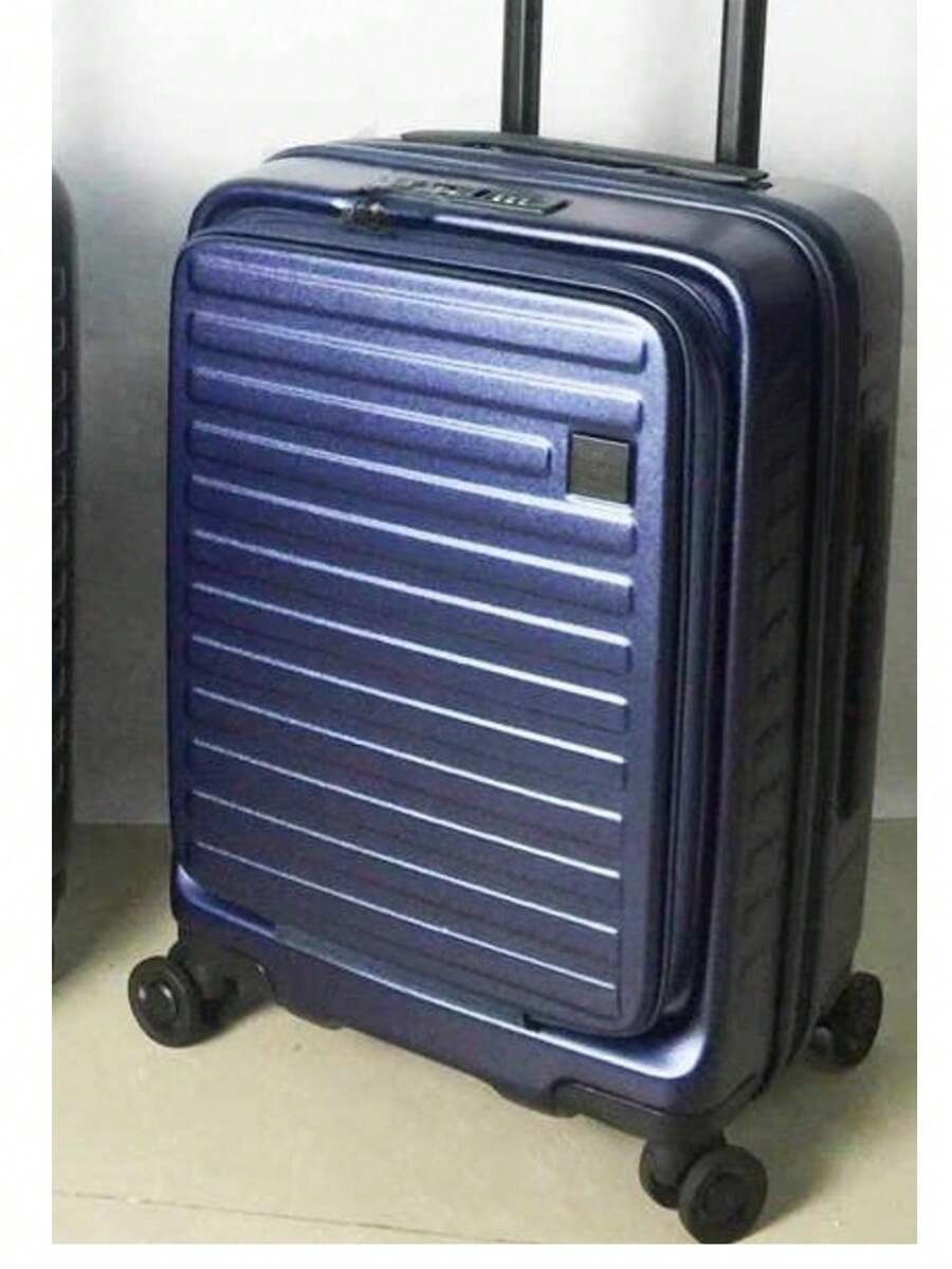 19inch 24*35*52 9kg →Scalable→29*35*52 11kgASSODA High Quality Front Opening Suitcase,Side Opening Travel Suitcase,Wheeled Suitcase - 藍色 - 查看 1