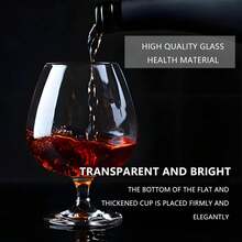 Ninesung Whiskey Glasses Set Of 4, Bourbon Glass, Old Fashioned Glasses, 11.5 Oz Short Stem Wine Glass For Spirits, Vodka, Scotch,Cognac, Brandy, Cocktails For Easter Sunday - Set Of 4 - View 2