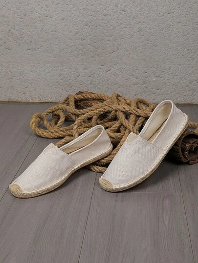 男士乐福鞋、麻绳底帆布鞋、度假休闲鞋、透气编织鞋、草编防滑渔夫鞋、男女通用刺绣麻底鞋、男士白色帆布鞋、黑色鞋、白色鞋、军绿色鞋、蓝色鞋（此款鞋头较窄，脚宽者建议选择大一码。麻绳鞋底较硬，手工鞋做工略显粗糙。）