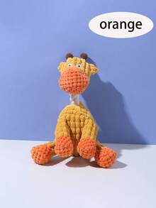 1 款吱吱作响的狗狗玩具，适合喜欢咀嚼的狗狗。这些熊形玩具高 10 英寸，不易损坏。它们能让狗狗保持忙碌。这些熊形玩具坚不可摧，毛绒玩具内填充柔软面料，适合作为宠物训练奖励的礼物。 - 彩色 - 查看 9