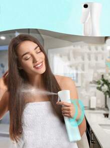 1 stuk kapperssprayfles 200 ml/300 ml/500 ml hogedruk continue witte automatische luchtdruk ultrafijne sprayfles, terug naar school, essentiële reis- en vakantiebenodigdheden, haaraccessoires voor vrouwen