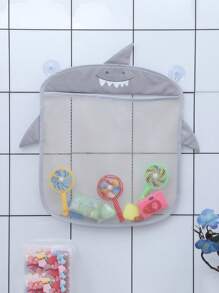 Hanging Bathtub Storage Basket, Organize Stylish Toys And Bathroom Accessories, Bathroom Accessories Bathroom Cartoon Mesh Hanging Bag Bath Toys Hanging Storage Bag Bathtub Bathroom Sundries Organizer Mesh Bag