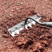 1pc Thickened Multi-Function Garden With Teeth - Weeding, Soil Tilling, Detachable Rake Head