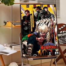 1pc/3PCS Wall Arts Posters Optional Frame Anime Vintage Anime Posters HD Quality Wall Art Retro Posters Home Kawaii Room Decoration Canvas Art Suitable For Study And Living Room Decoration, High Quality, Frameless ,Wall Art With Frame - Multicolor - View 34