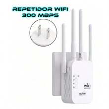 Wifi Repeater Signal Amplifier 300mbps - 白色 - 查看 3