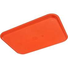 Carlisle FoodService Products CT101459 Cafetería estándar/Bandeja de Comida rápida, 10 x 14 Pulgadas, Azul pizarrón - Naranja - Ver 7