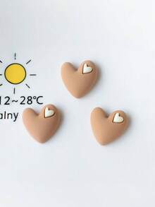 12pcs/Set Bow, Bear, Rabbit, Flower, Heart Shaped Shoe Charms, Suitable For Sandals And Beach Shoes, Cute Shoes Accessories For Spring Summer, Decorations Gift Ideas - Multicolor - View 4