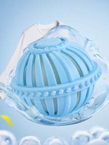 1PC Laundry Ball, Drum Cleaning And Stain Removal Magic Washing And Protection Ball Anti Entanglement Artifact, Hair Removal And Filtering Tennis Ball, Pure Drying Ball, Soft Clothes And Fabrics, Reducing Wrinkles And Accelerating Drying Time