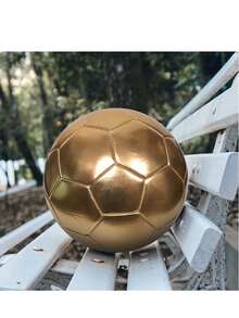 2、3、4、5号金色室内/室外训练、比赛和休闲足球 - 金色 - 查看 6