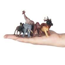 6/18 Simulated Mini Grassland Reptile Model Children's Cognitive Education Toys, Cake Top Decoration, Christmas And Halloween Holiday Gifts - Multicolor - View 7